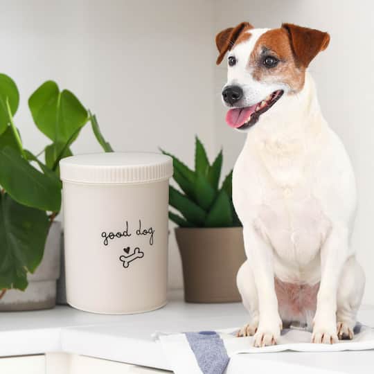 7" Good Dog Treat Jar